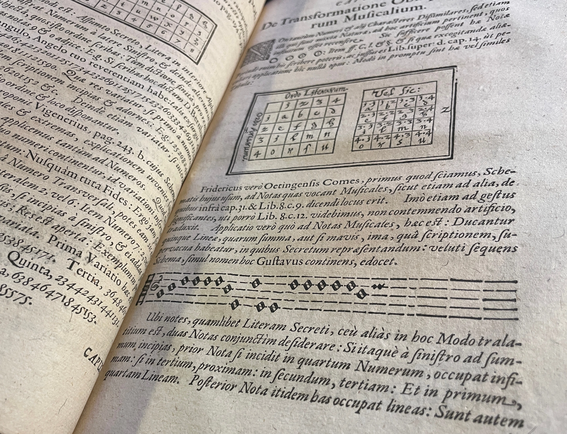 Gustavus Selenus. Cryptomenytices et Cryptographiæ, Libri IX. Lüneburg, 1624.