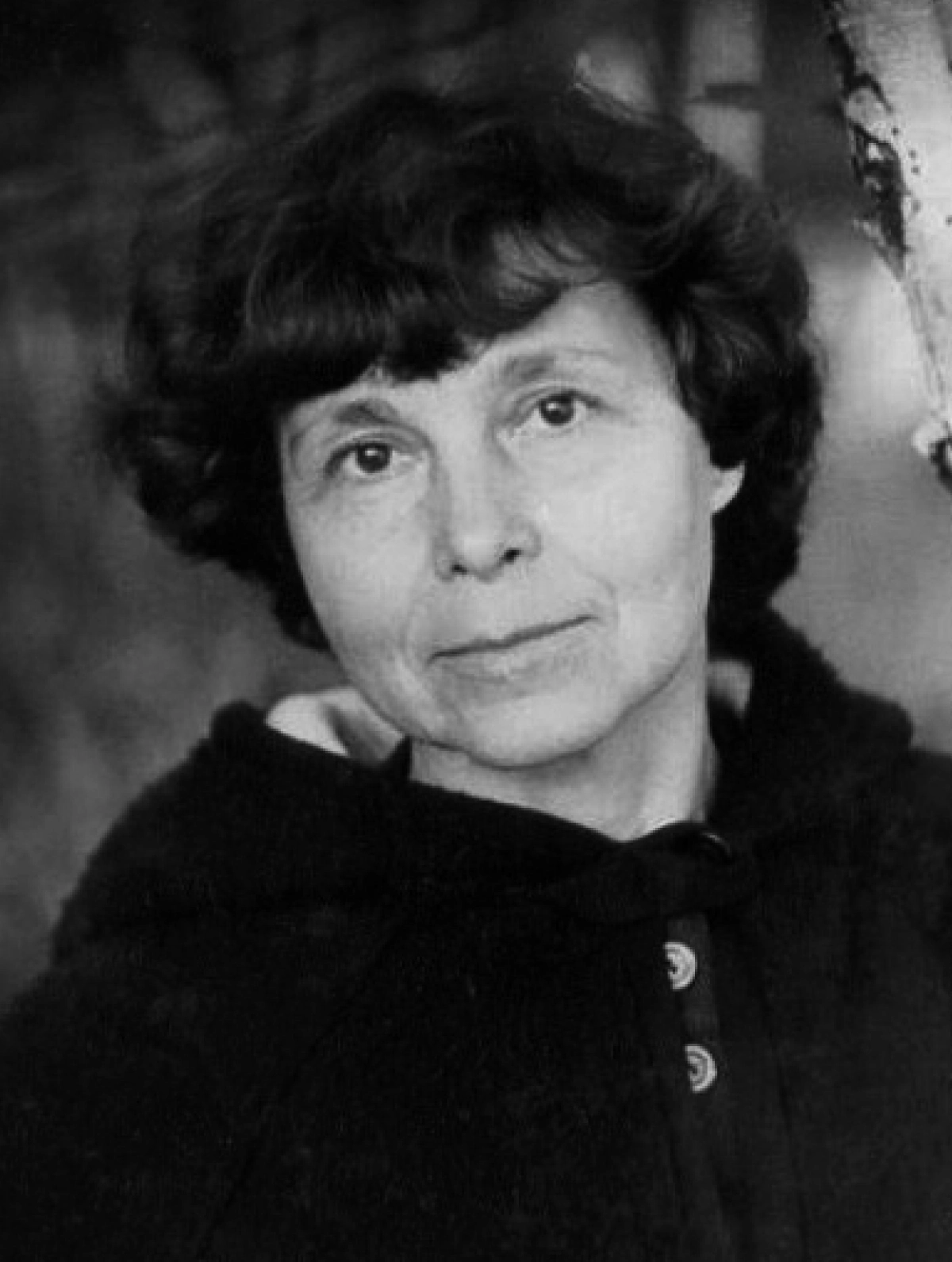 Sofia Gubaidulina in Sortavala, 1981. Photograph by Dmitri Smirnov.