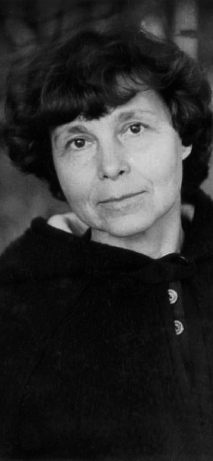 Sofia Gubaidulina in Sortavala, 1981. Photograph by Dmitri Smirnov.